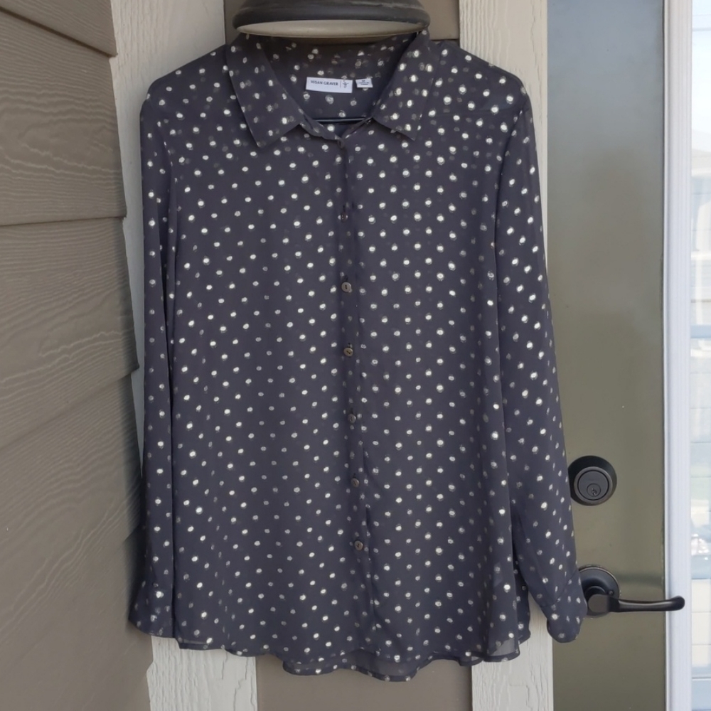 Sheer Button Up